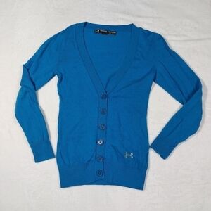 Under Armour Women's Golf V-Neck Button Front Cardigan Size XS
